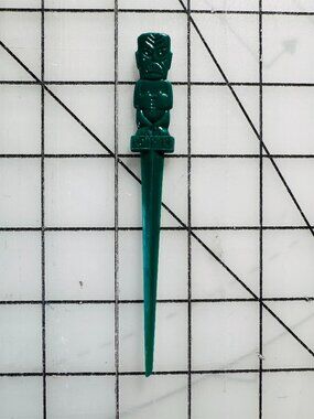 Vintage Kon Tiki Cleveland Swizzle Stick Tiki Barware Figural Stirrer Retro